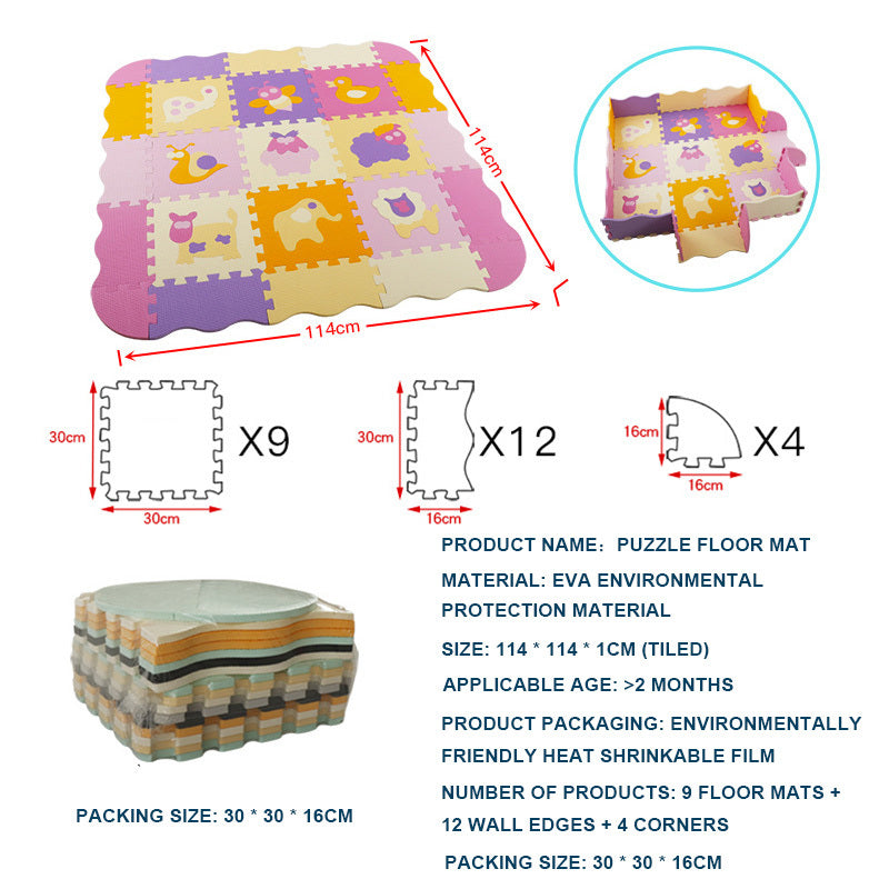 Baby Crawling Mat  Splicing Floor Mat