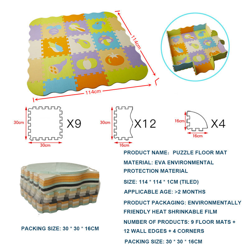 Baby Crawling Mat  Splicing Floor Mat