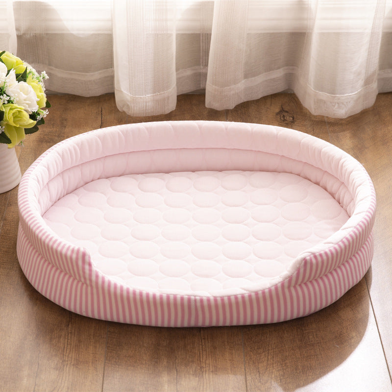 Pet Nest Ice Silk Mat Dog Mat