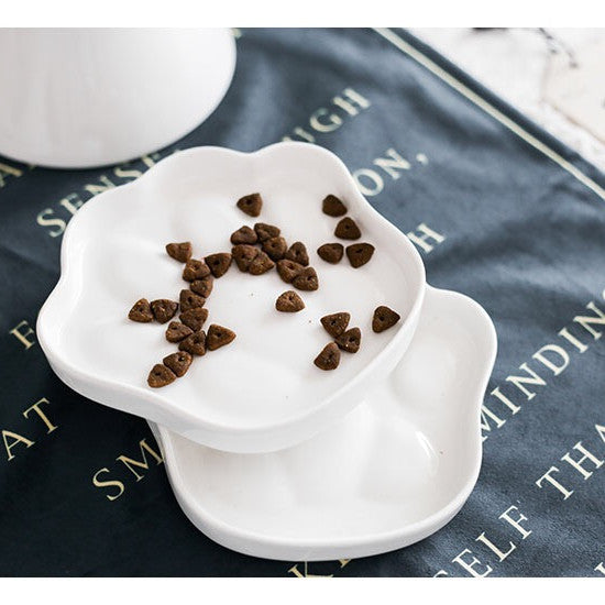 Single  Drinking Food Bowl Cat Supplies